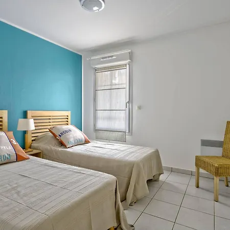T3 Confortable A Centre Avec Loggia, Parking Et Clim, A 400m De La Plage! - Fr-1-433-120 Апартаменты