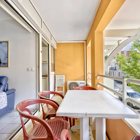 Apartment T3 Confortable A Centre Avec Loggia, Parking Et Clim, A 400m De La Plage! - Fr-1-433-120